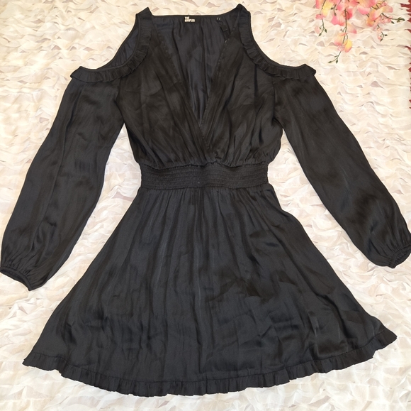 The Kooples Dresses & Skirts - The Kooples Black Satin Dress